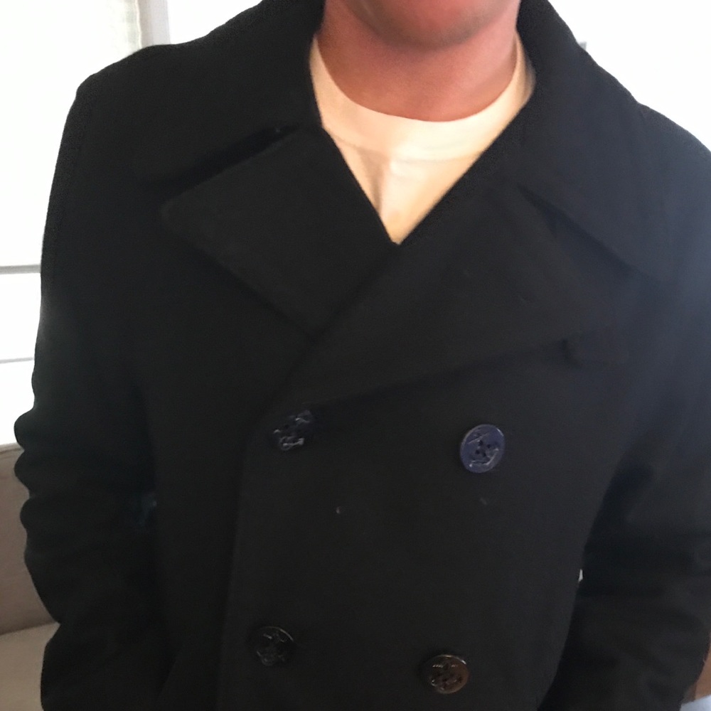 Black Pea Coat